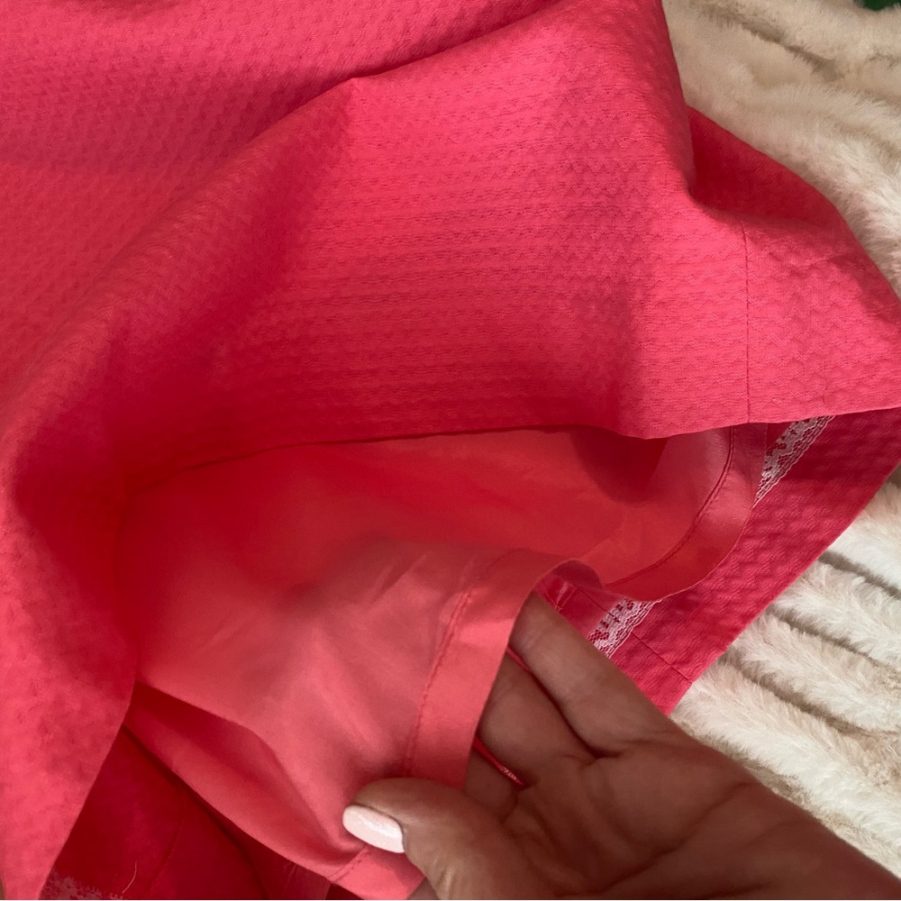 Lilly Pulitzer Kiki Dress In Pink Salmon - Size 2 -EUC - Picture 4 of 8